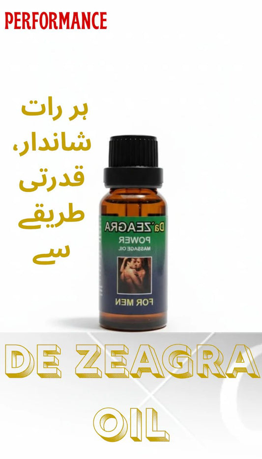 Da Zeagra Power Massage Oil For Men